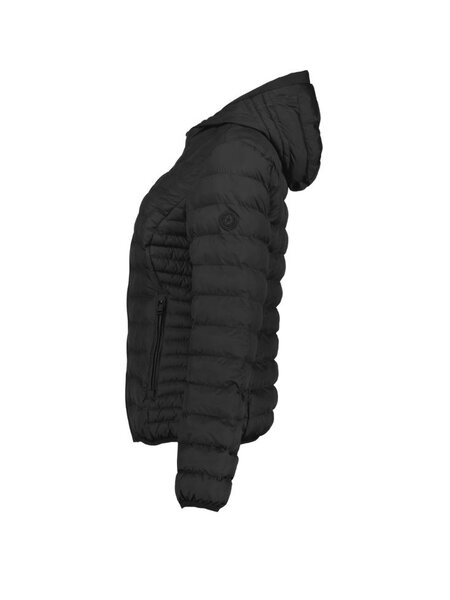 Airforce Airforce Women Hooded Padded Jacket - True Black