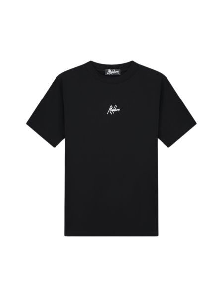 Malelions Sport Tape Signature T-Shirt - Black