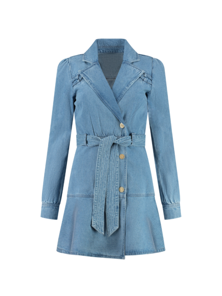 Nikkie Nikkie Bountiful Dress - Blue Denim