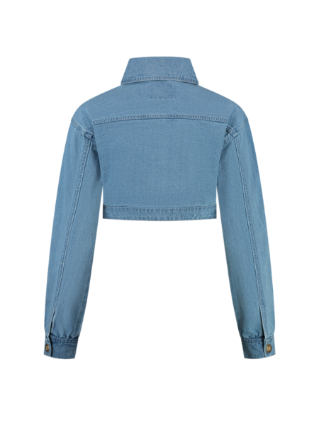 Nikkie Nikkie Bountiful Jacket - Blue Denim