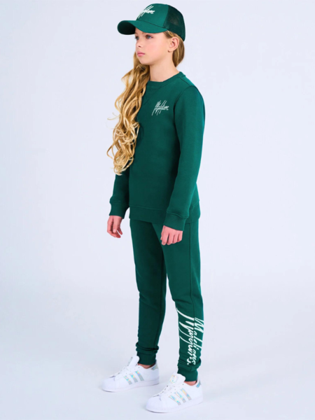 Malelions Malelions Kids Split Cap - Dark Green/Mint