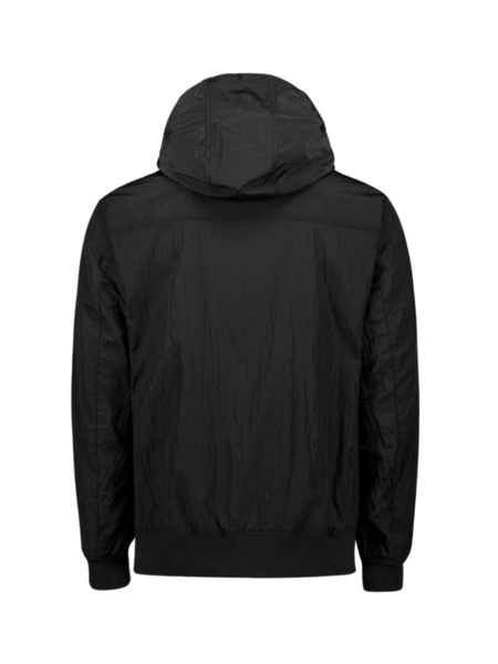 Airforce Airforce Waxed Crincle Jacket - True Black