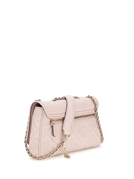 Guess Guess Marieke Crossbody Flap - Light Beige Logo