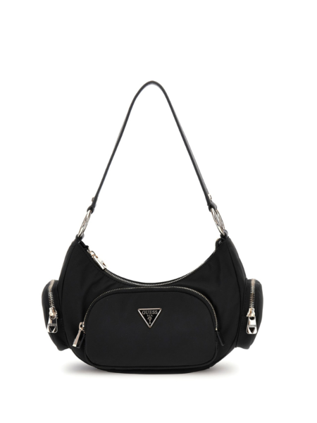 Guess Eco Gemma Shoulder Bag - Black