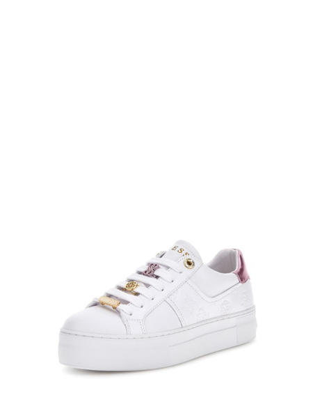 Guess  Guess Giella Sneakers - White Pink