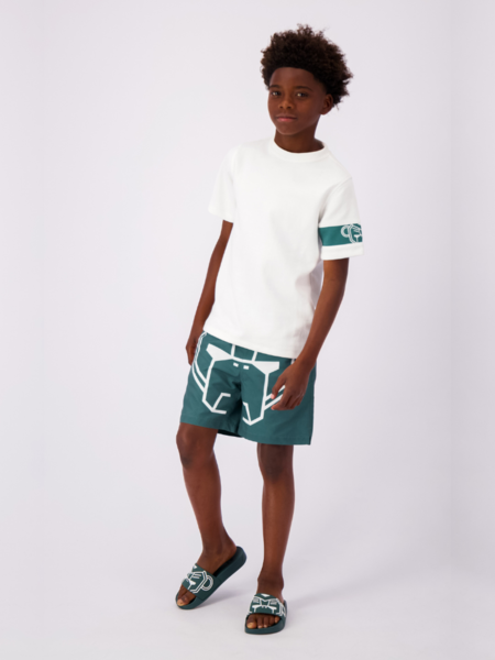 Black Bananas Black Bananas Kids Convoy Swimshorts - Green