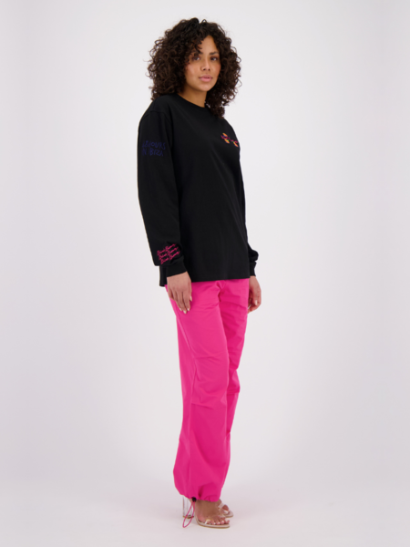 Black Bananas Black Bananas Women Parachute Pants - Pink