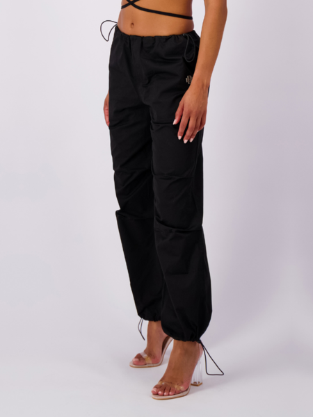 Black Bananas Black Bananas Women Parachute Pants - Black