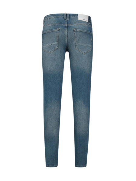 Pure Path Pure Path The Dylan Super Skinny Jeans - Denim Mid Blue