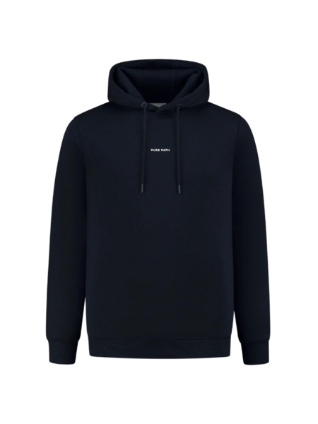 Pure Path Pure Path Essential Logo Hoodie - Navy