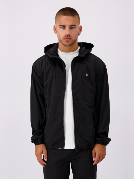 Black Bananas Black Bananas Initial Windbreaker - Black