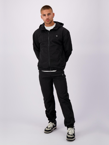 Black Bananas Black Bananas Initial Windbreaker - Black