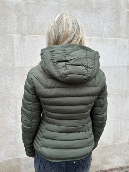 Airforce Airforce Women Hooded Padded Jacket - Grape Leaf