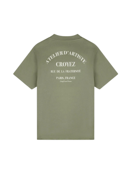 Croyez Croyez Atelier T-Shirt - Washed Olive