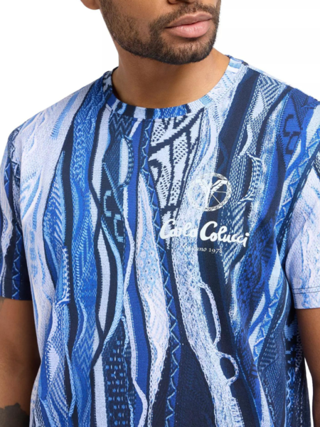 Carlo Colucci Carlo Colucci T-Shirt C3447 - Blue