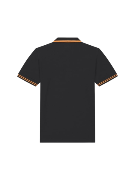 Malelions Malelions Kids Signature Polo - Black/Orange