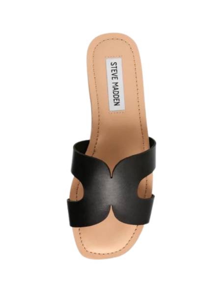 Steve Madden Steve Madden Zarnia Sandal - Black Leather