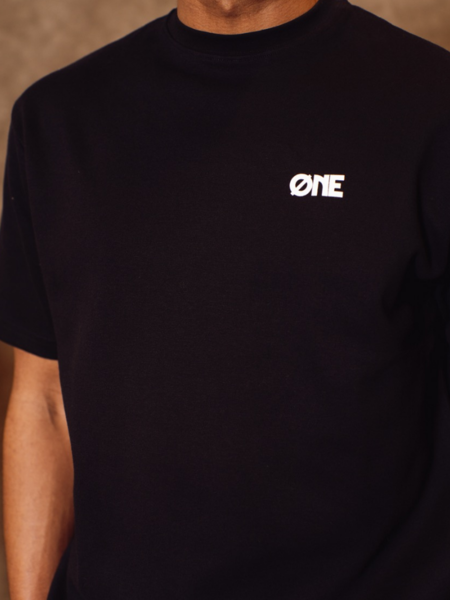 One First Movers One First Movers Original T-Shirt- Black