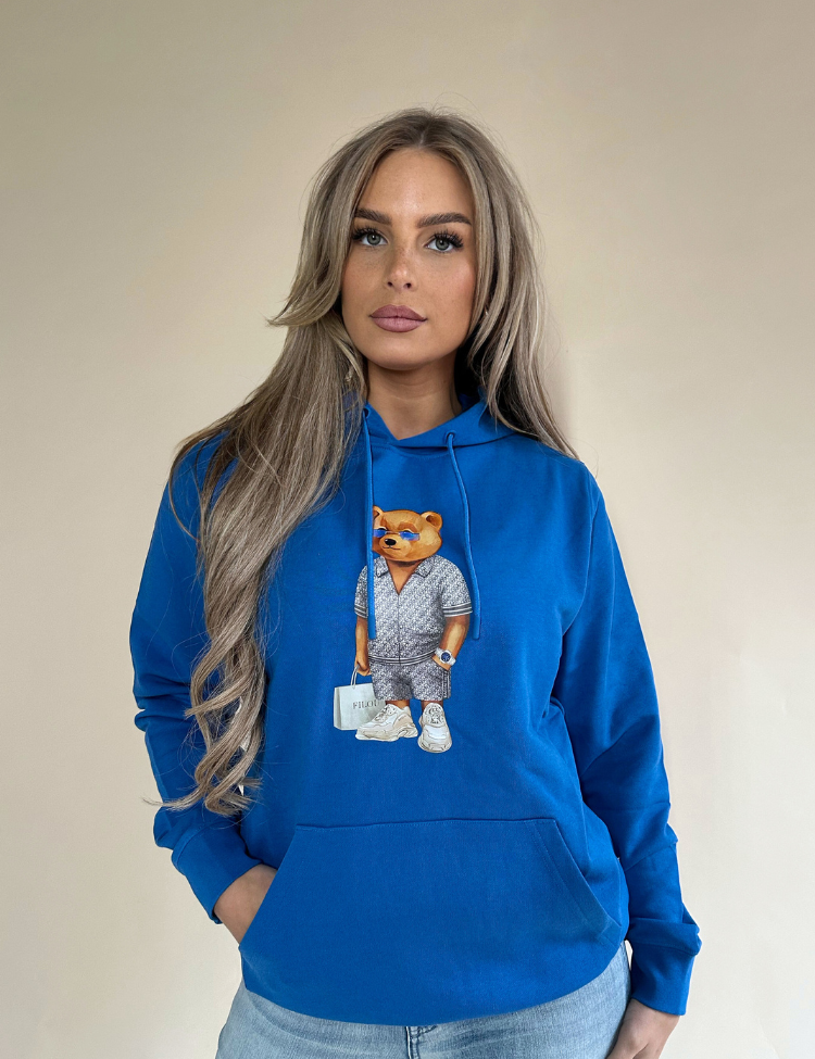 Blue hoodie women deals