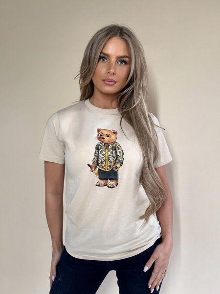 Baron Filou Baron Filou Women LXXXI Organic T-Shirt - Sand Brown