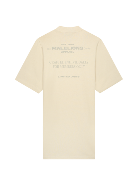 Malelions Malelions Women Members T-Shirt Dress - Beige