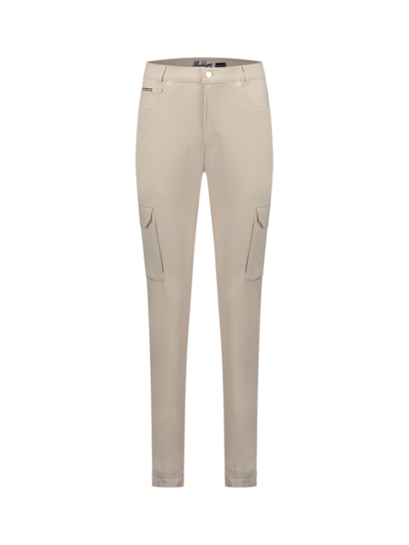 Malelions Women Cargo Pants - Light Beige