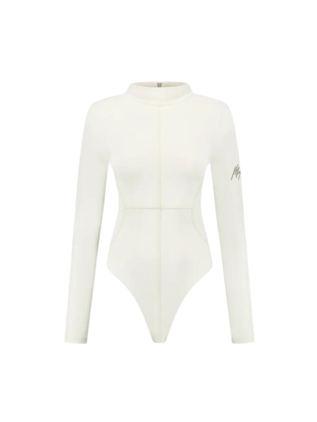 Malelions Malelions Women Deconstructed Bodysuit - Off White