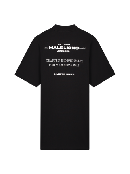 Malelions Malelions Women Members T-Shirt Dress - Black