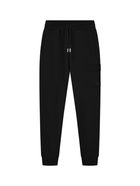 Malelions Cargo Sweatpants - Black