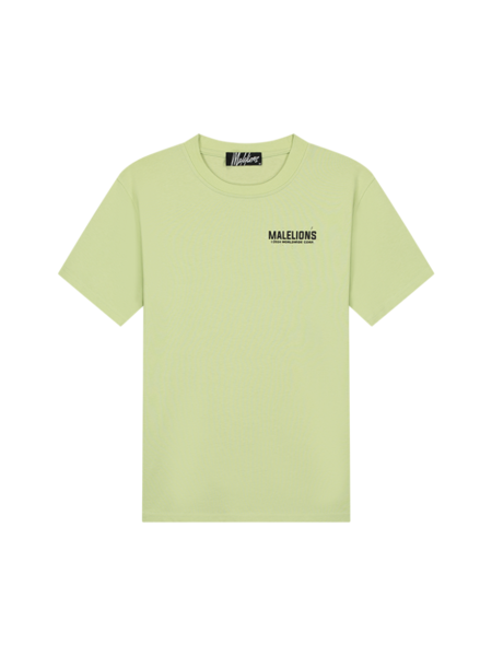 Malelions Malelions Worldwide Paint T-Shirt - Light Green