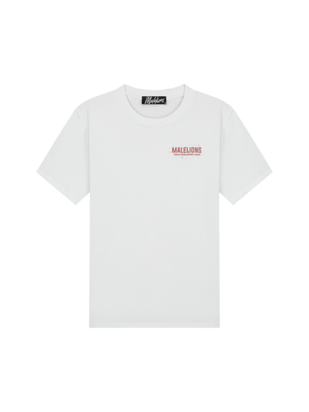 Malelions Malelions Worldwide Paint T-Shirt - White