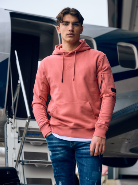 Malelions Malelions Cargo Hoodie - Coral