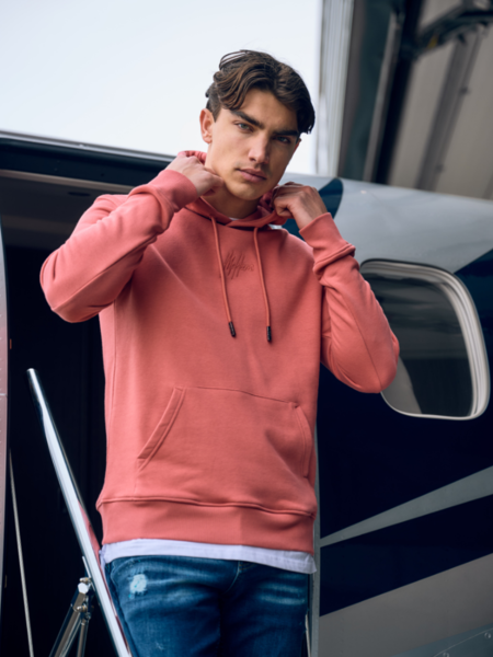 Malelions Malelions Cargo Hoodie - Coral