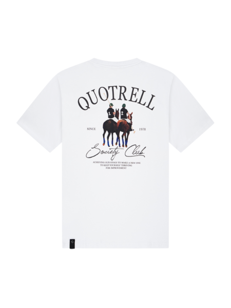 Quotrell Quotrell Victorie T-Shirt - White/Black