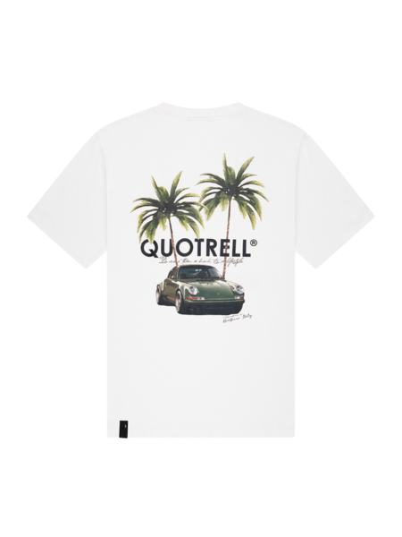 Quotrell Engine T-Shirt - White/Black