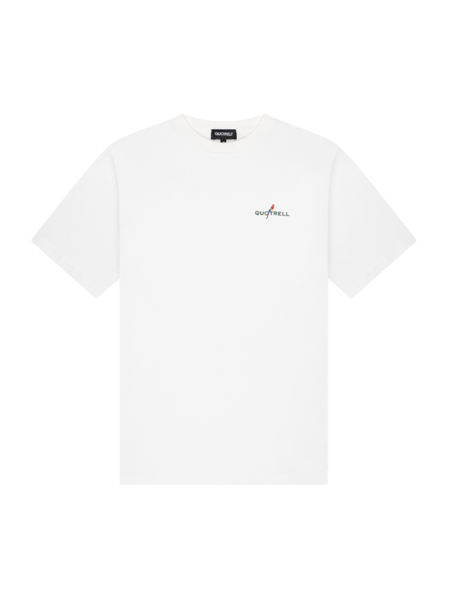 Quotrell Quotrell Women Resort T-Shirt - Off White/Green