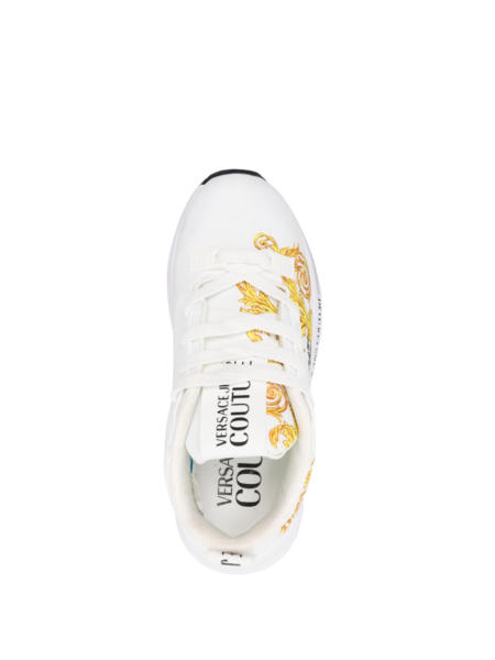 Versace Jeans Couture Versace Jeans Couture Women Fondo Dynamic Sneaker - White/Gold