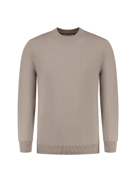 Pure Path Pure Path Essential Knitwear Sweater - Taupe