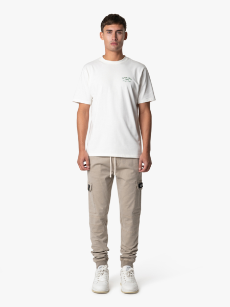 Quotrell Quotrell Atelier Milano T-Shirt - Off White/Green