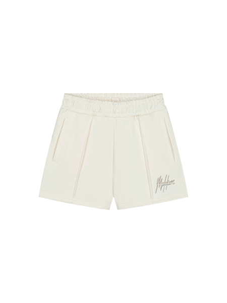 Malelions Women Kiki Shorts - Off White/Clay