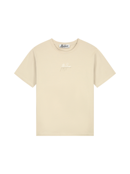 Malelions Malelions Women Kiki T-Shirt - Clay/Beige