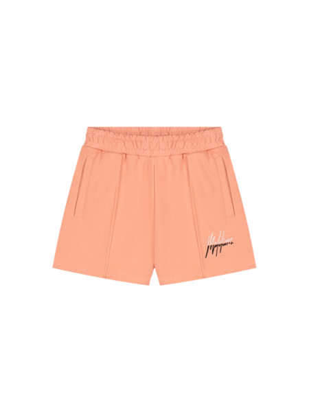 Malelions Women Kiki Shorts - Coral/Black