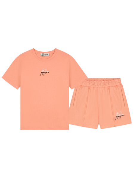 Malelions Women Kiki Combi-set - Coral/Black