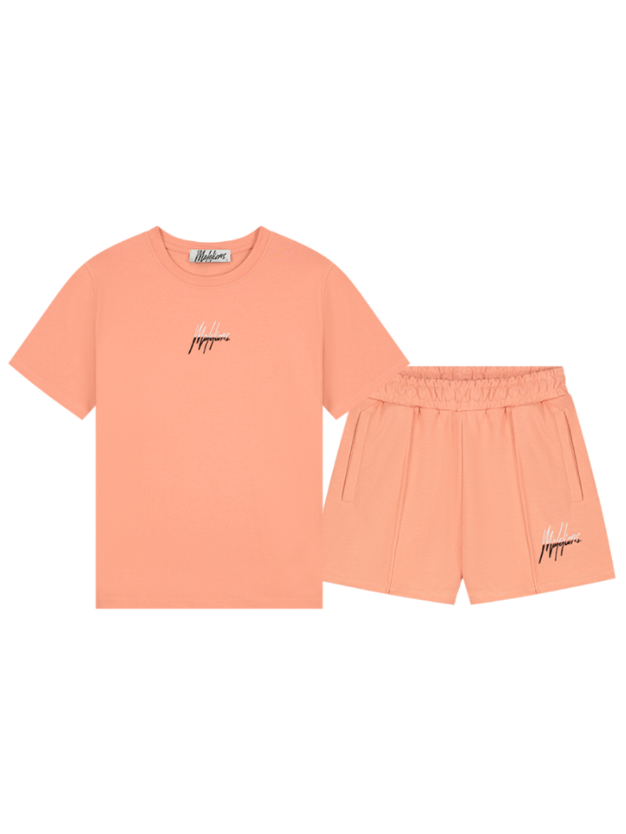 Malelions Malelions Women Kiki Combi-set - Coral/Black