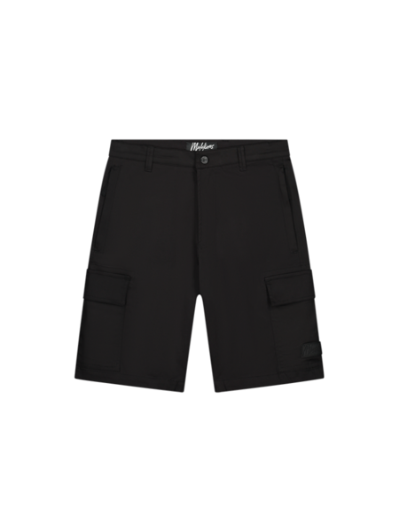 Malelions Malelions Cotton Cargo Shorts - Black