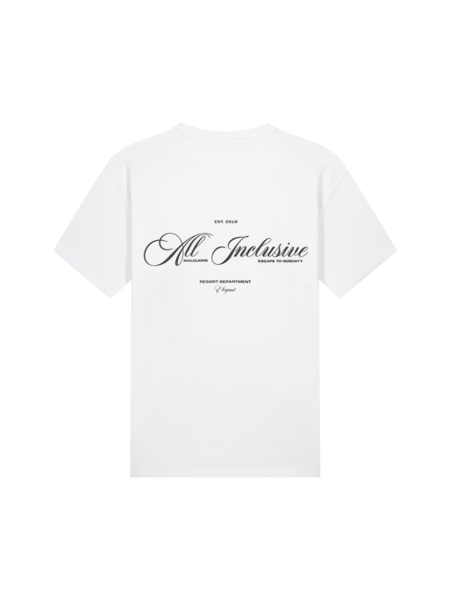 Malelions Resort T-Shirt - White/Black