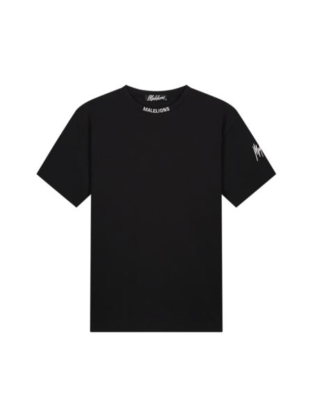 Malelions Malelions Collar T-Shirt - Black