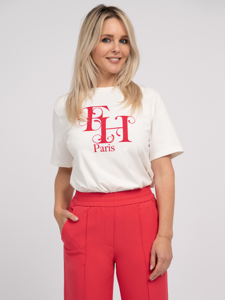 Fifth House Fifth House Arvine T-Shirt - Star White/Hibiscus