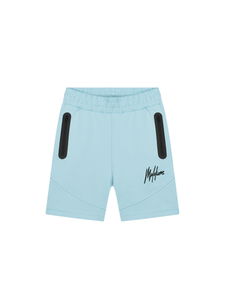 Malelions Kids Sport Counter Shorts - Light Blue