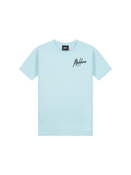 Malelions Kids Sport Counter T-Shirt - Light Blue